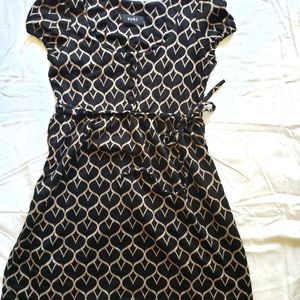 Women's Topshop black knit dress, size S